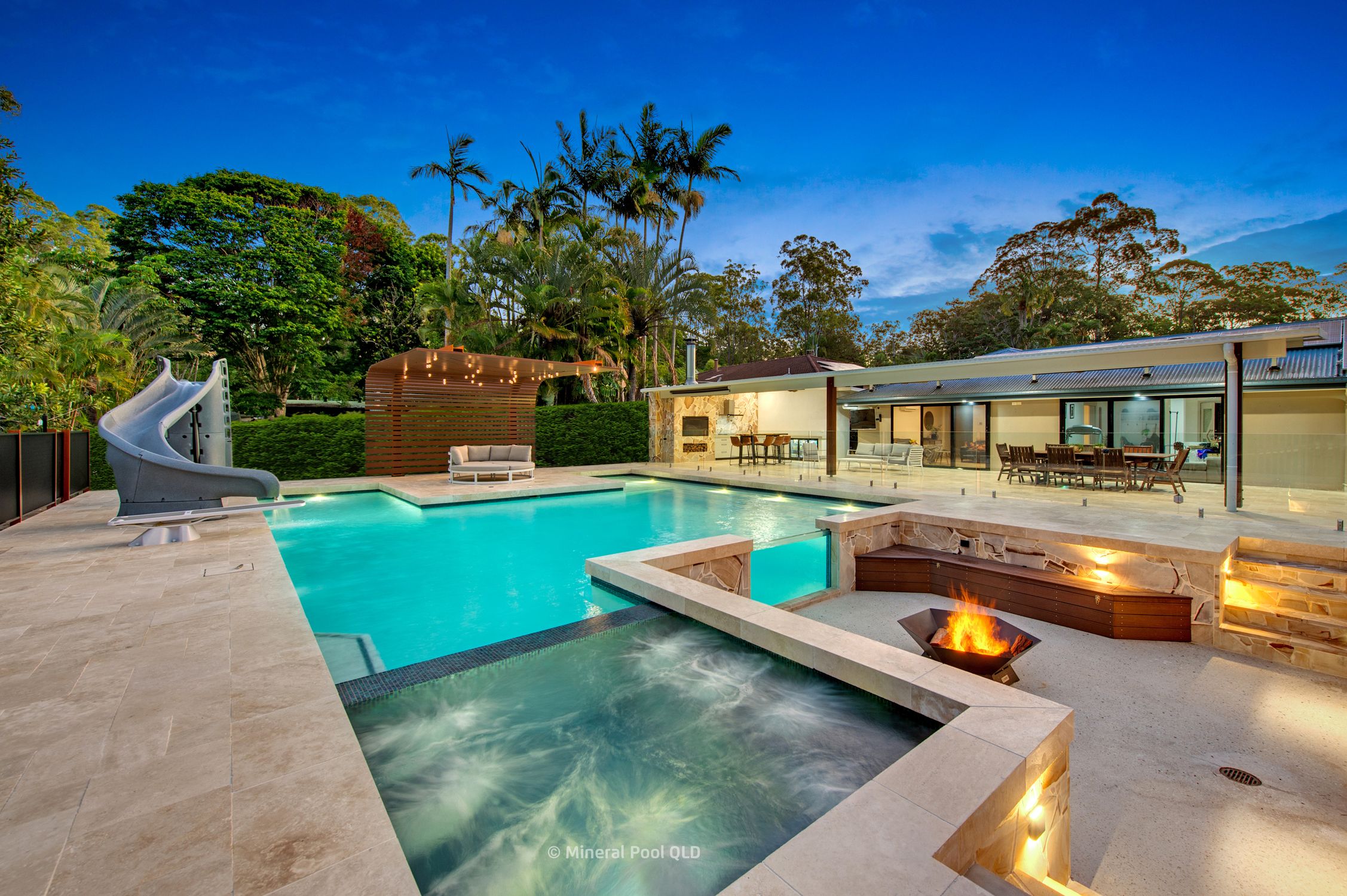 Mineral Swim existing pool conversion